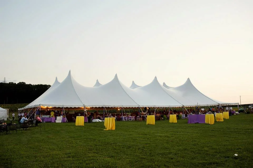 Wedding Tents in PA Surrounding States